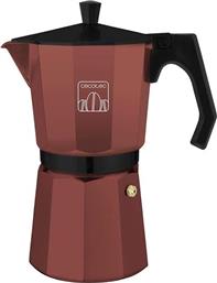 ΜΠΡΙΚΙ ESPRESSO MOKCLASSIC 600 RED 01663 ΚΟΚΚΙΝΟ CECOTEC