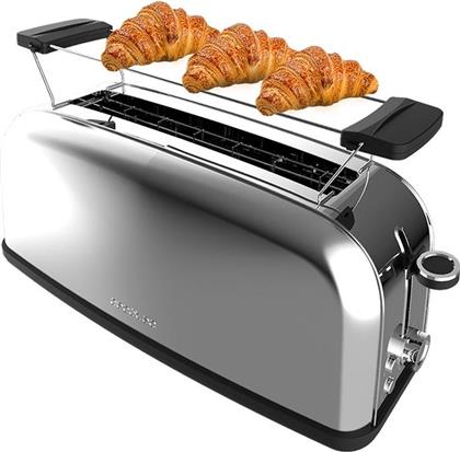 ΦΡΥΓΑΝΙΕΡΑ 2 ΘΕΣΕΩΝ TOASTIN TIME 850 RETRO INOX LONG 04816 ΑΣΗΜΙ CECOTEC