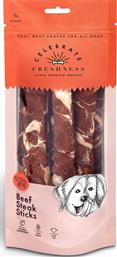 ΣΝΑΚ BEEF STEAK STICKS (140GR / 3ΤΜΧ) CELEB FRESHNESS από το PLUS4U