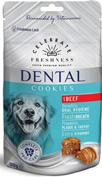 ΣΝΑΚ DENTAL COOKIES ΜΟΣΧΑΡΙ (120GR) CELEB FRESHNESS