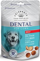 ΣΝΑΚ DENTAL POP CORN ΒΟΔΙΝΟ (100GR) CELEB FRESHNESS