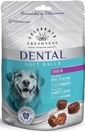 ΣΝΑΚ DENTAL SOFT BALLS ΠΑΠΙΑ (150GR) CELEB FRESHNESS