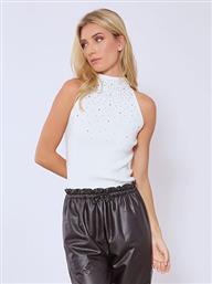 ΜΠΛΟΥΖΑ ΑΜΑΝΙΚΗ ΜΕ STRASS WT874.4243+3 CELESTINO