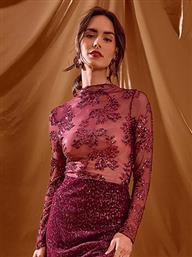 ΜΠΛΟΥΖΑ ΜΕ ΦΙΟΓΚΟΥΣ ΑΠΟ ΠΑΓΙΕΤΕΣ WT7565.4402+3 CELESTINO