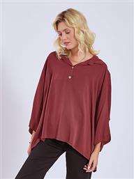 ΜΠΛΟΥΖΑ OVERSIZED ΜΕ ΚΟΥΜΠΙΑ WT7587.4917+4 CELESTINO