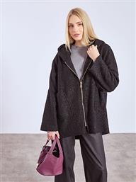 ΠΑΛΤΟ ΜΠΟΥΚΛΕ ΑΣΥΜΜΕΤΡΟ ΜΕ ΚΟΥΚΟΥΛΑ WT7587.5598+1 CELESTINO