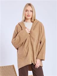 ΠΑΛΤΟ ΜΠΟΥΚΛΕ ΑΣΥΜΜΕΤΡΟ ΜΕ ΚΟΥΚΟΥΛΑ WT7587.5598+3 CELESTINO