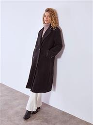 ΠΑΛΤΟ ΜΟΝΟΧΡΩΜΟ ΜΕ ΑΠΑΛΗ ΥΦΗ WT7605.7725+1 CELESTINO