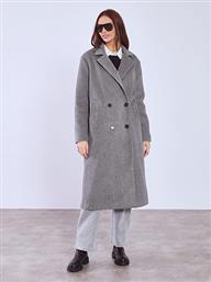 ΠΑΛΤΟ ΜΟΝΟΧΡΩΜΟ ΜΕ ΑΠΑΛΗ ΥΦΗ WT7605.7725+2 CELESTINO