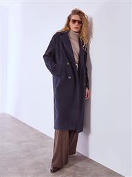 ΠΑΛΤΟ ΜΟΝΟΧΡΩΜΟ ΜΕ ΑΠΑΛΗ ΥΦΗ WT7605.7725+4 CELESTINO