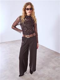 ΠΑΝΤΕΛΟΝΙ WIDE LEG ΜΕ ΔΙΑΚΟΣΜΗΤΙΚΗ ΡΑΦΗ WT9420.1008+1 CELESTINO