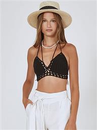 ΠΛΕΚΤΟ CROP TOP ΜΕ ΦΟΥΝΤΑΚΙΑ SM0029.4053+1 CELESTINO