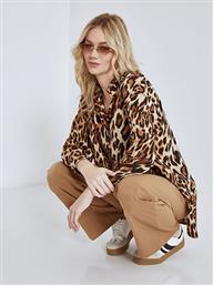 ΠΟΥΚΑΜΙΣΑ ΑΣΥΜΜΕΤΡΗ ΜΕ ANIMAL PRINT SN9875.3002+3 CELESTINO