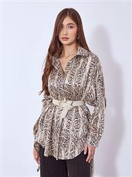 ΠΟΥΚΑΜΙΣΑ ΑΣΥΜΜΕΤΡΗ ΣΕ ANIMAL PRINT WT9552.3334+2 CELESTINO