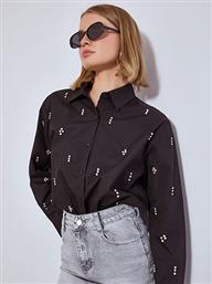 ΠΟΥΚΑΜΙΣΟ ΑΣΥΜΜΕΤΡΟ ΜΕ STRASS ΠΕΤΡΕΣ WT9844.3806+2 CELESTINO