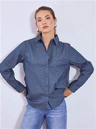 ΠΟΥΚΑΜΙΣΟ DENIM ΜΕ STRASS WT7616.3577+3 CELESTINO