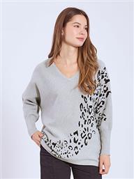 ΠΟΥΛΟΒΕΡ ΜΕ ANIMAL PRINT ΛΕΠΤΟΜΕΡΕΙΑ WT7932.4396+2 CELESTINO