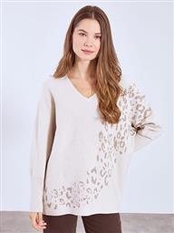 ΠΟΥΛΟΒΕΡ ΜΕ ANIMAL PRINT ΛΕΠΤΟΜΕΡΕΙΑ WT7932.4396+5 CELESTINO