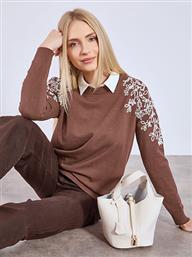 ΠΟΥΛΟΒΕΡ ΜΕ ΚΕΝΤΗΜΑ ΣΤΟΥΣ ΩΜΟΥΣ WT7572.4612+3 CELESTINO