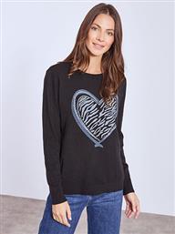 ΠΟΥΛΟΒΕΡ ΜΕ STRASS ΚΑΡΔΙΑ WT7616.4579+1 CELESTINO