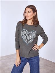 ΠΟΥΛΟΒΕΡ ΜΕ STRASS ΚΑΡΔΙΑ WT7616.4579+2 CELESTINO