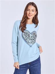 ΠΟΥΛΟΒΕΡ ΜΕ STRASS ΚΑΡΔΙΑ WT7616.4579+3 CELESTINO