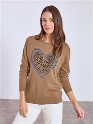 ΠΟΥΛΟΒΕΡ ΜΕ STRASS ΚΑΡΔΙΑ WT7616.4579+5 CELESTINO