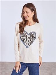 ΠΟΥΛΟΒΕΡ ΜΕ STRASS ΚΑΡΔΙΑ WT7616.4579+6 CELESTINO