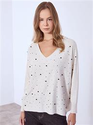 ΠΟΥΛΟΒΕΡ ΜΕ STRASS ΚΑΙ ΠΕΡΛΕΣ WT7568.4316+5 CELESTINO
