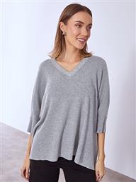 ΠΟΥΛΟΒΕΡ ΜΕ STRASS ΣΤΗ ΛΑΙΜΟΚΟΨΗ WT7642.4312+2 CELESTINO