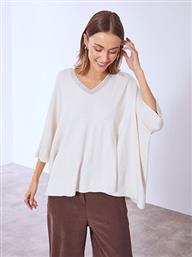 ΠΟΥΛΟΒΕΡ ΜΕ STRASS ΣΤΗ ΛΑΙΜΟΚΟΨΗ WT7642.4312+5 CELESTINO