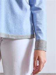 ΠΟΥΛΟΒΕΡ ΜΕ STRASS ΣΤΟ ΜΑΝΙΚΙ WT7616.4427+2 CELESTINO