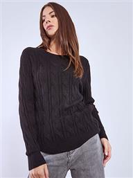 ΠΟΥΛΟΒΕΡ ΜΟΝΟΧΡΩΜΟ ΜΕ ΑΝΑΓΛΥΦΟ ΥΦΑΣΜΑ WT7642.4176+1 CELESTINO