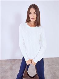 ΠΟΥΛΟΒΕΡ ΜΟΝΟΧΡΩΜΟ ΜΕ ΑΝΑΓΛΥΦΟ ΥΦΑΣΜΑ WT7642.4176+5 CELESTINO