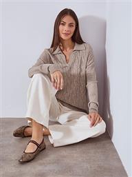 ΠΟΥΛΟΒΕΡ ΜΟΝΟΧΡΩΜΟ ΜΕ ΓΙΑΚΑ WT1556.4899+4 CELESTINO