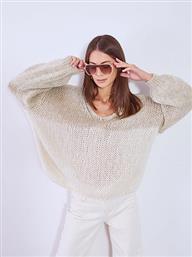 ΠΟΥΛΟΒΕΡ OVERSIZED ΜΕ ΧΟΝΤΡΗ ΠΛΕΞΗ WT7620.4337+2 CELESTINO