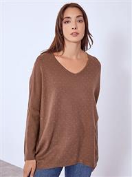 ΠΟΥΛΟΒΕΡ OVERSIZED ΜΕ STRASS WT7906.4128+3 CELESTINO