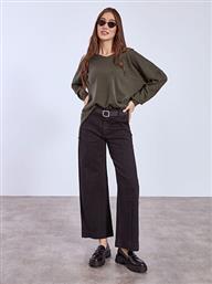ΤΖΙΝ WIDE LEG ΜΕ ΔΙΑΚΟΣΜΗΤΙΚΕΣ ΡΑΦΕΣ WT7643.1253+1 CELESTINO