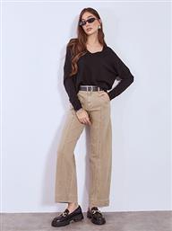 ΤΖΙΝ WIDE LEG ΜΕ ΔΙΑΚΟΣΜΗΤΙΚΕΣ ΡΑΦΕΣ WT7643.1253+2 CELESTINO