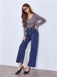 ΤΖΙΝ WIDE LEG ΜΕ ΔΙΑΚΟΣΜΗΤΙΚΕΣ ΡΑΦΕΣ WT7643.1253+4 CELESTINO