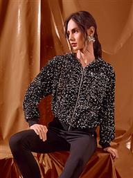 ΖΑΚΕΤΑ BOMBER ΒΕΛΟΥΔΙΝΗ ΜΕ ΠΑΓΙΕΤΕΣ WT7585.5789+2 CELESTINO