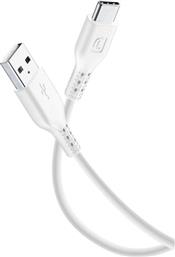 USB TO TYPE-C 2M WHITE ΚΑΛΩΔΙΟ CELLULAR LINE