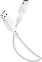 USB TYPE-C 0.6M WHITE ΚΑΛΩΔΙΟ USB CELLULAR LINE