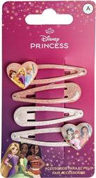 CERDA DISNEY PRINCESS ΣΕΤ HAIR CLIPS 4ΤΜΧ (2500003056)