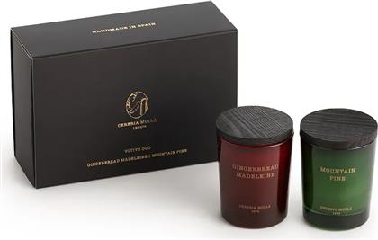 ΣΕΤ ΜΕ ΑΡΩΜΑΤΙΚΑ ΚΕΡΙΑ MOUNTAIN PINE / GINGERBREAD MADELEINE 2X70G 2-PACK CERERIA MOLLA