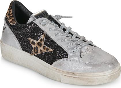 XΑΜΗΛΑ SNEAKERS C-1400-SRA-EXP-INV26-SATURNO-GLITTER-SILVER CETTI