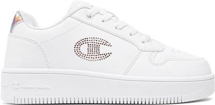 ΑΘΛΗΤΙΚΑ REBOUND PLATFORM GLITTER G GS LOW CUT SHOE S32872-CHA-WW008 ΛΕΥΚΟ CHAMPION