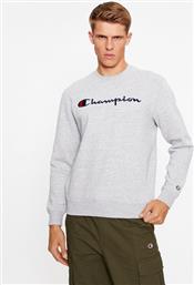 ΜΠΛΟΥΖΑ CREWNECK SWEATSHIRT 219204 ΓΚΡΙ COMFORT FIT CHAMPION