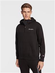 ΜΠΛΟΥΖΑ HALF-ZIP HEAVY 217866 ΜΑΥΡΟ REGULAR FIT CHAMPION από το MODIVO