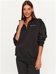 ΜΠΛΟΥΖΑ HALF ZIP SWEATSHIRT 116590 ΜΑΥΡΟ OVERSIZE CHAMPION